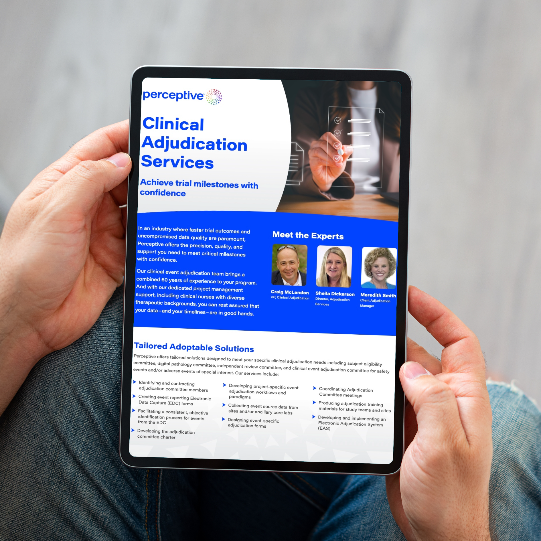 Clinical Adjudication Services: Achieve Trial Milestones with Confidence